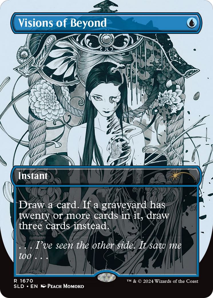 Visions of Beyond [1670] [Borderless] [Peach Momoko] [Secret Lair Drop] [Non-Foil]