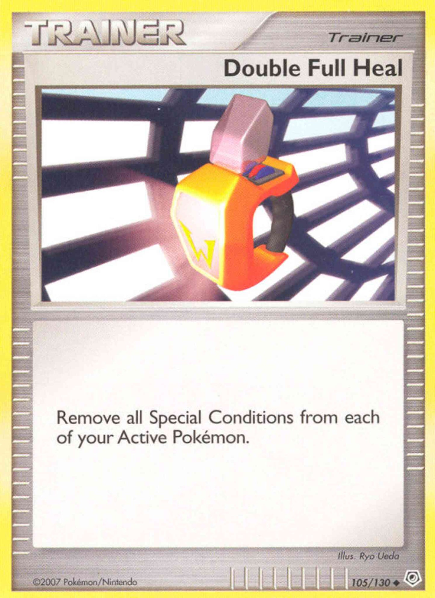 Double Full Heal - 105/130 - Uncommon [dp1-105] [Reverse Holo]