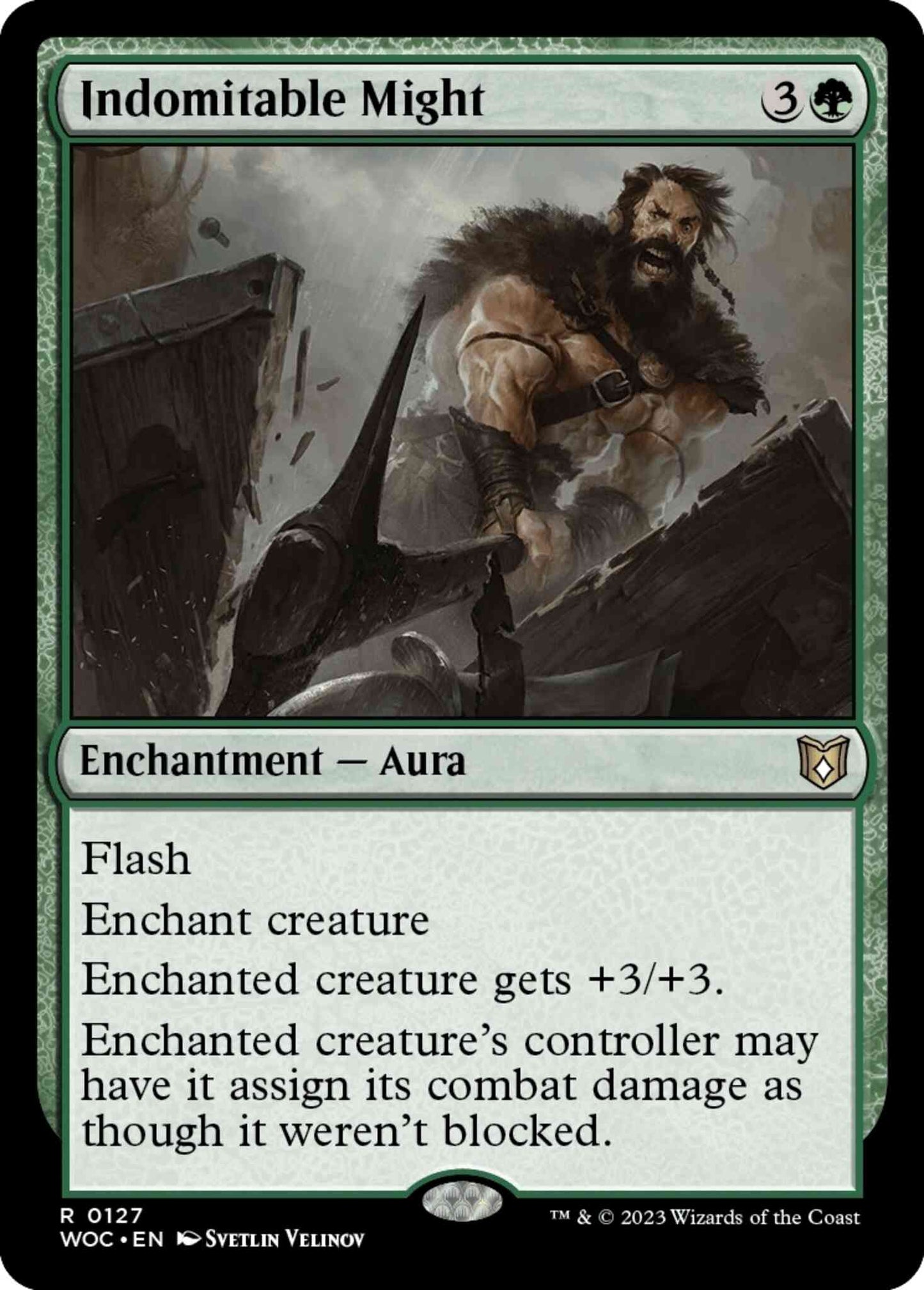 Indomitable Might [127] [Wilds of Eldraine: Commander] [Non-Foil]