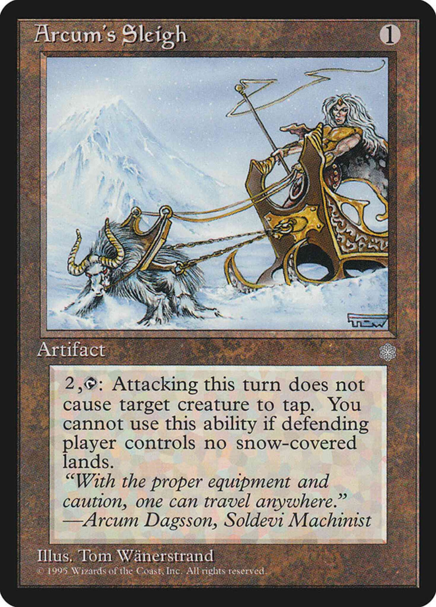Arcum's Sleigh [309] [Ice Age] [Non-Foil]