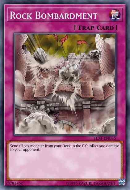 Rock Bombardment - SESL-EN058 - Super Rare - 1st Edition