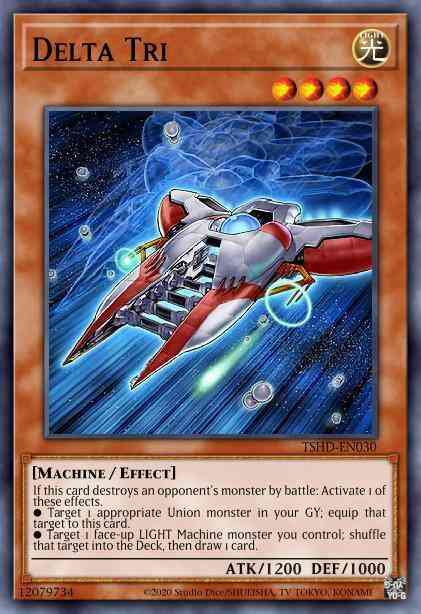 Delta Tri - TSHD-EN030 - Rare - 1st Edition