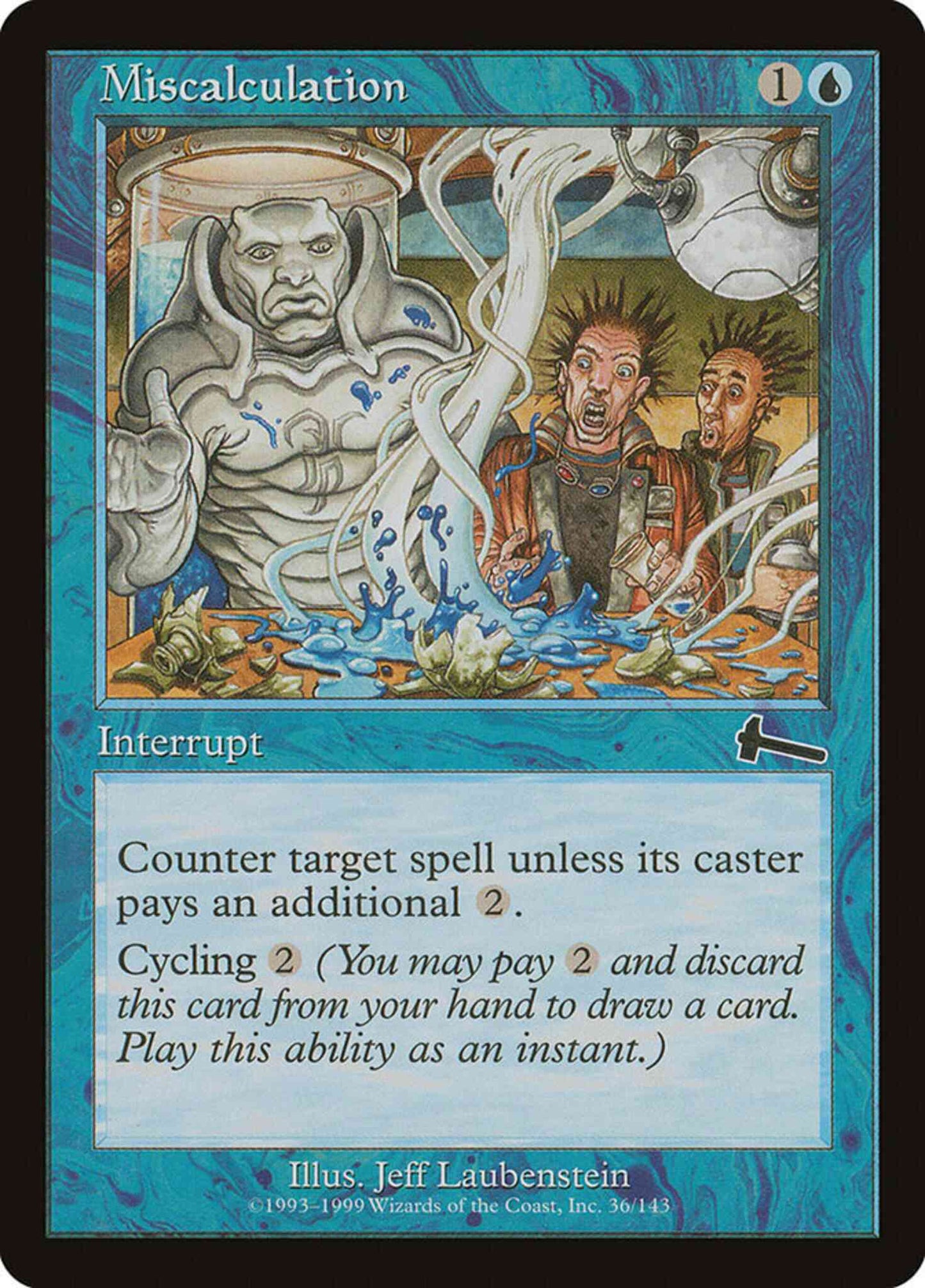 Miscalculation [36] [Urza's Legacy] [Non-Foil]