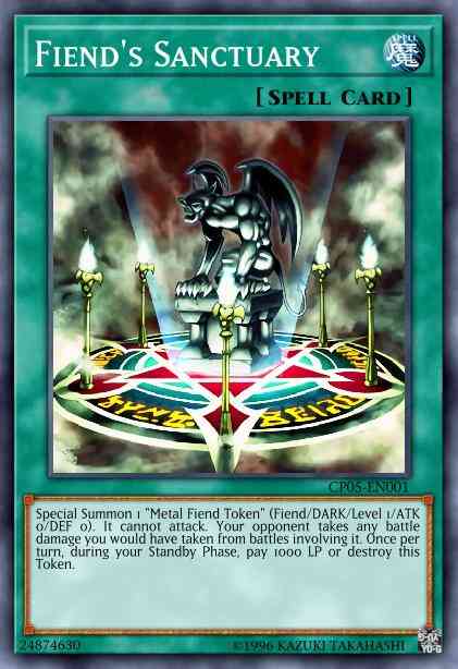 Fiend's Sanctuary - BP02-EN151 - Mosaic Rare - 1st Edition