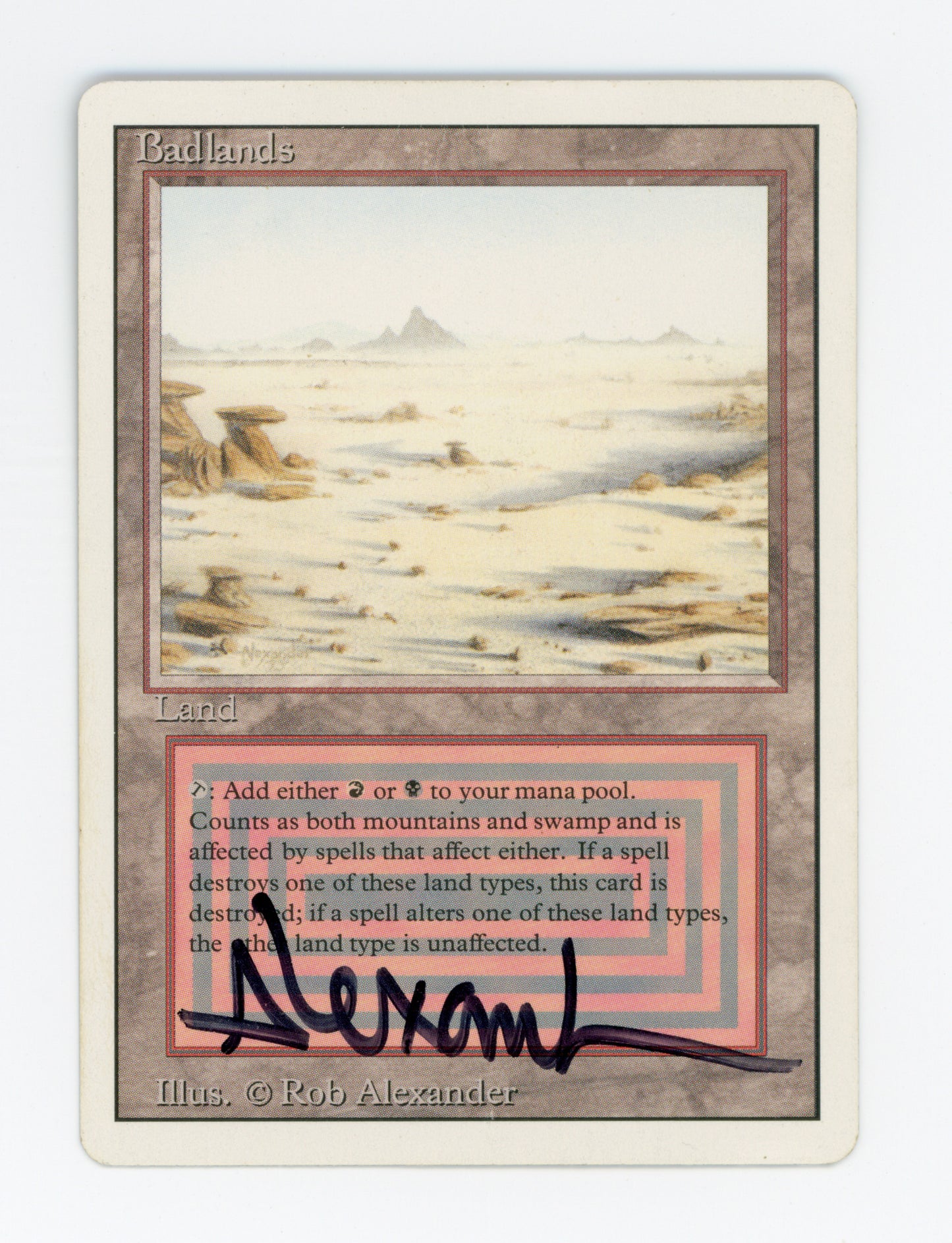 Badlands — Signed — ID 18569
