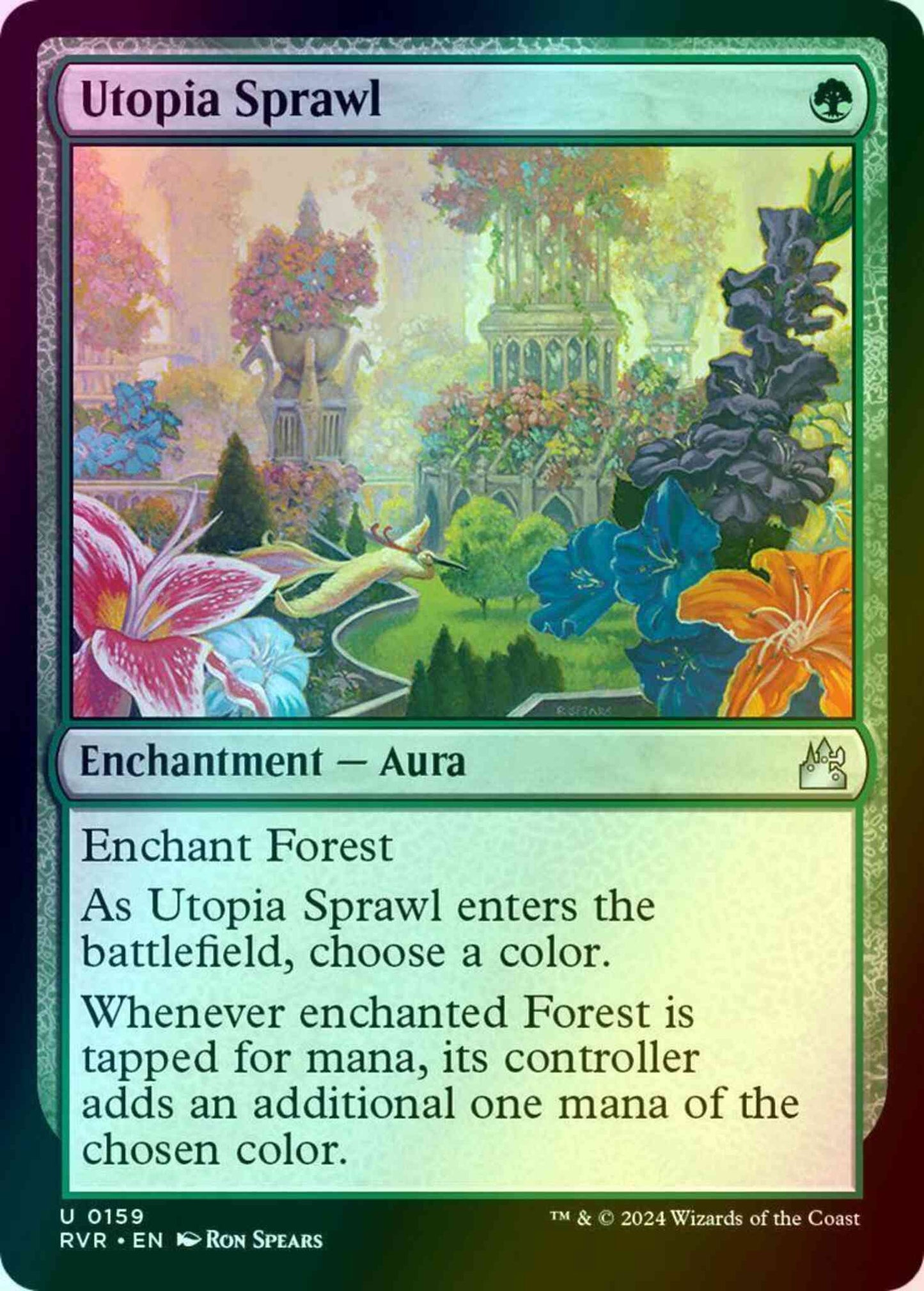 Utopia Sprawl [159] [Ravnica Remastered] [Foil]