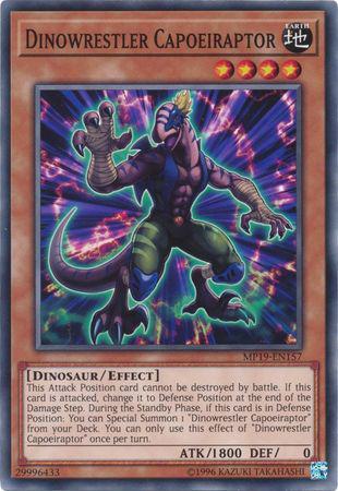Dinowrestler Capoeiraptor - MP19-EN157 - Common - Unlimited