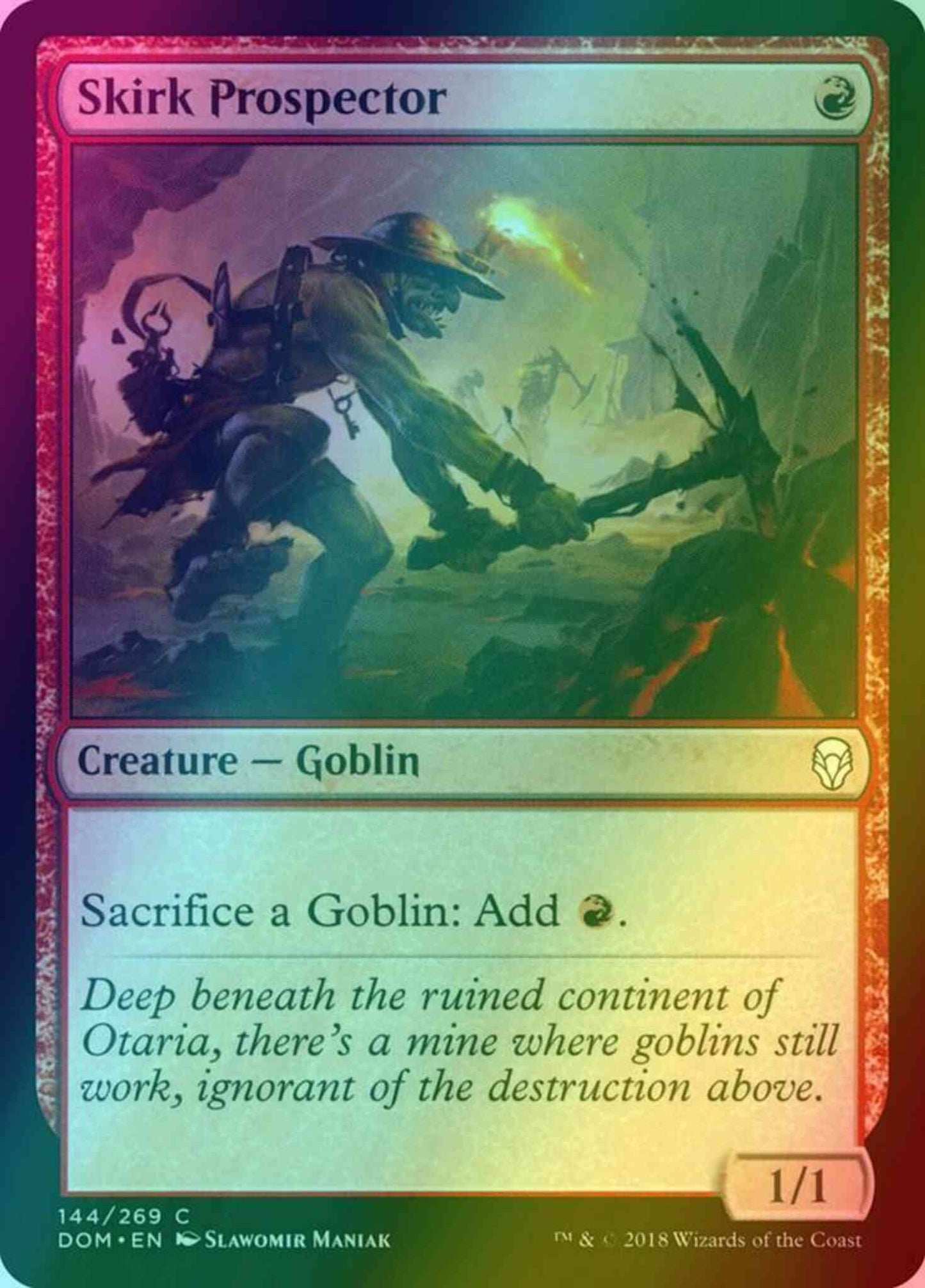 Skirk Prospector [144] [Dominaria] [Foil]