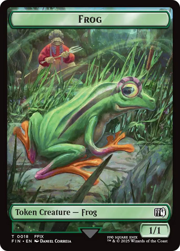 Frog Token (18) // Hero Token (08) [FINAL FANTASY: Tokens] [Non-Foil]