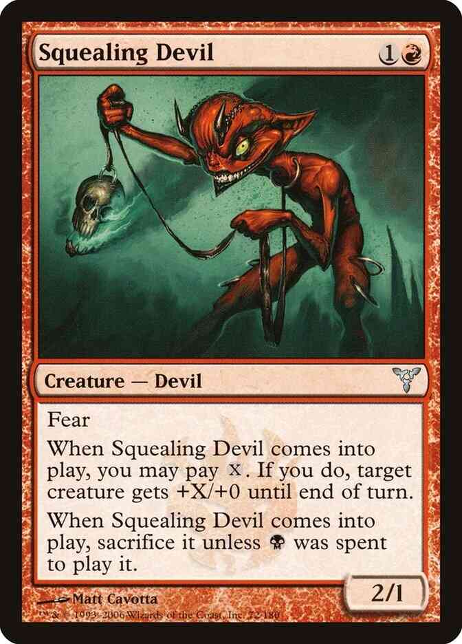 Squealing Devil [72] [Dissension] [Non-Foil]