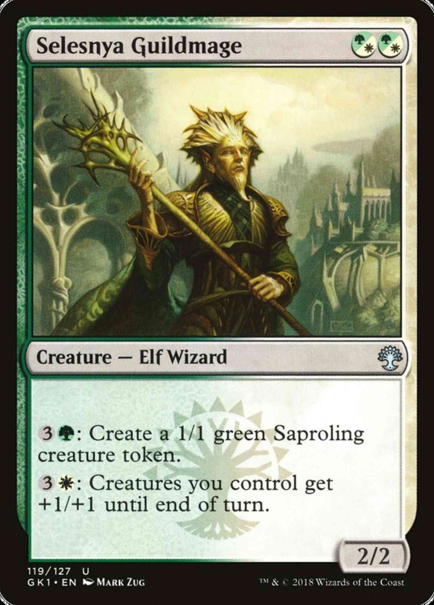 Selesnya Guildmage [119] [GRN Guild Kit] [Non-Foil]