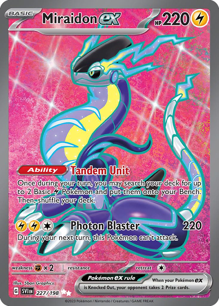 Miraidon ex - 227/198 - Ultra Rare [sv01-227] [Ultra]