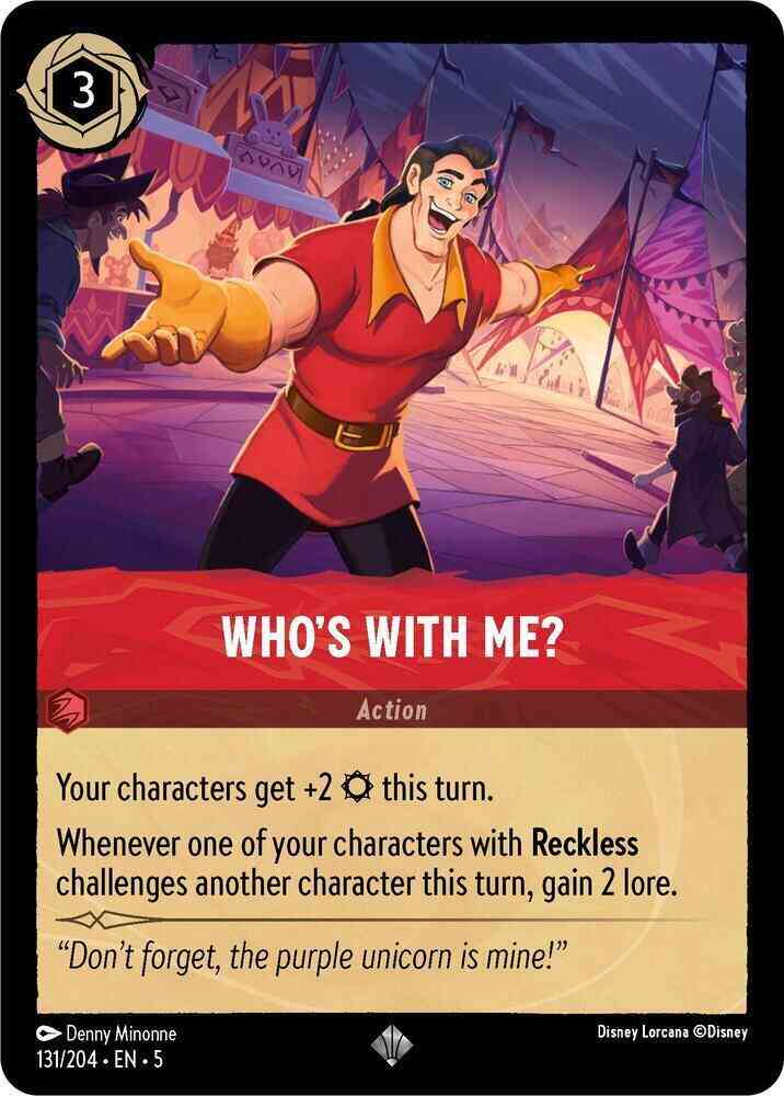 Who's With Me? - 131/204 [Shimmering Skies] [Non-Foil]