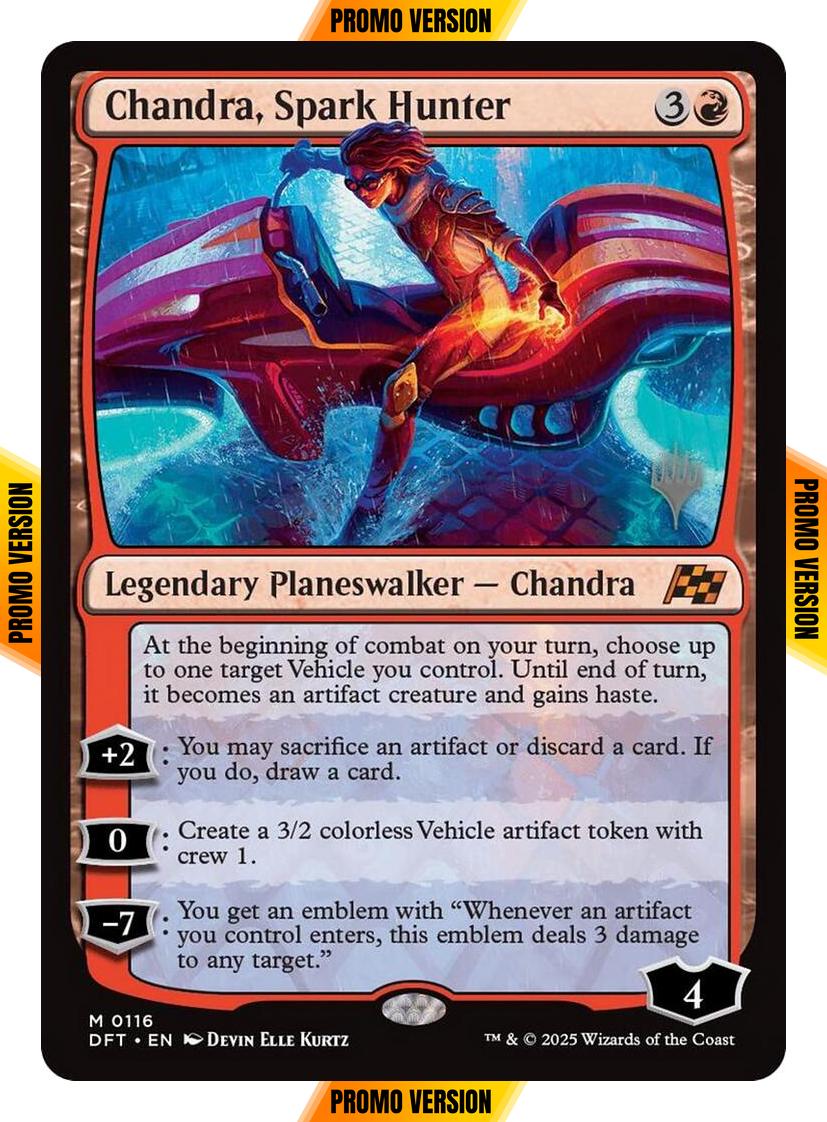Chandra, Spark Hunter [116p] [Promo Pack] [Aetherdrift: Promos] [Non-Foil]