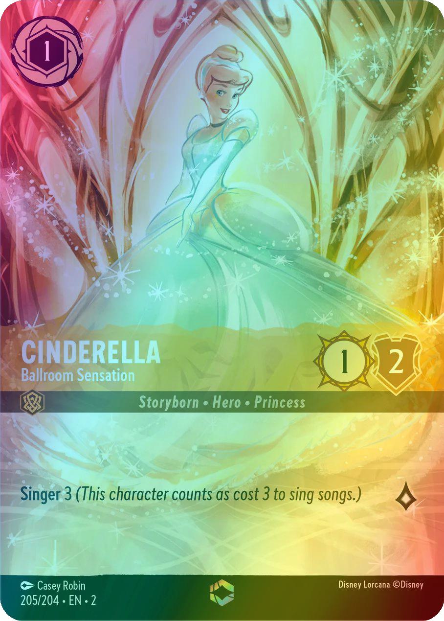 Cinderella - Ballroom Sensation (Enchanted) - 205/204 [Rise Of The Floodborn] [Holofoil]