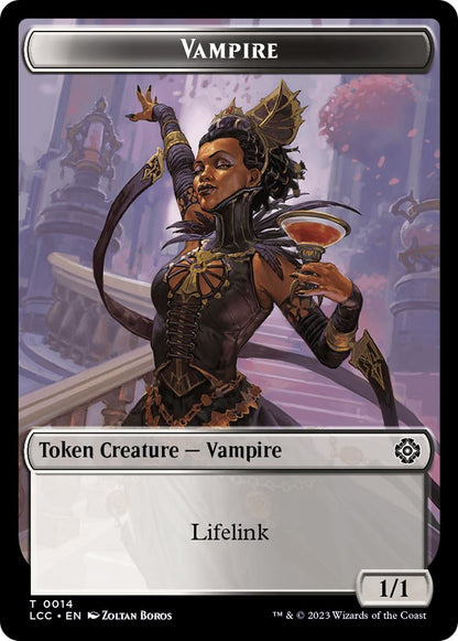 Vampire Demon Token (15) // Vampire Token (14) [The Lost Caverns of Ixalan: Commander: Tokens] [Non-Foil]