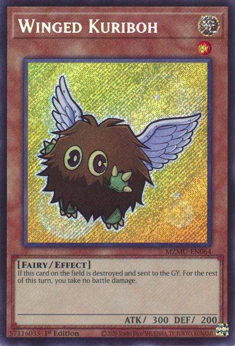 Winged Kuriboh - MZMU-EN064 - Secret Rare - 1st Edition