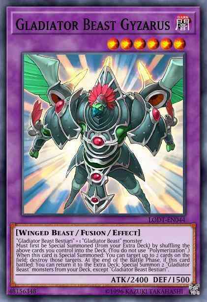 Gladiator Beast Gyzarus - BATT-EN008 - Starfoil Rare - Limited