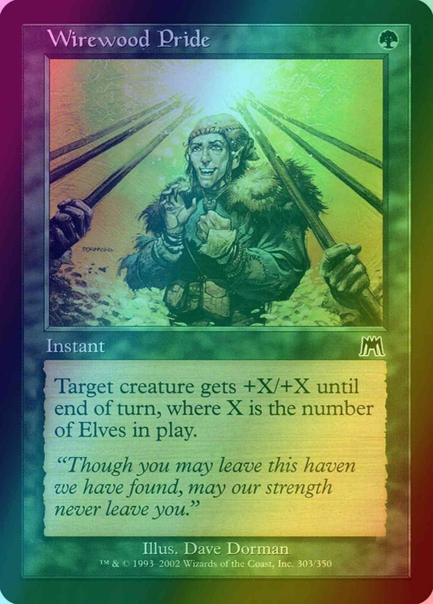 Wirewood Pride [303] [Onslaught] [Foil]