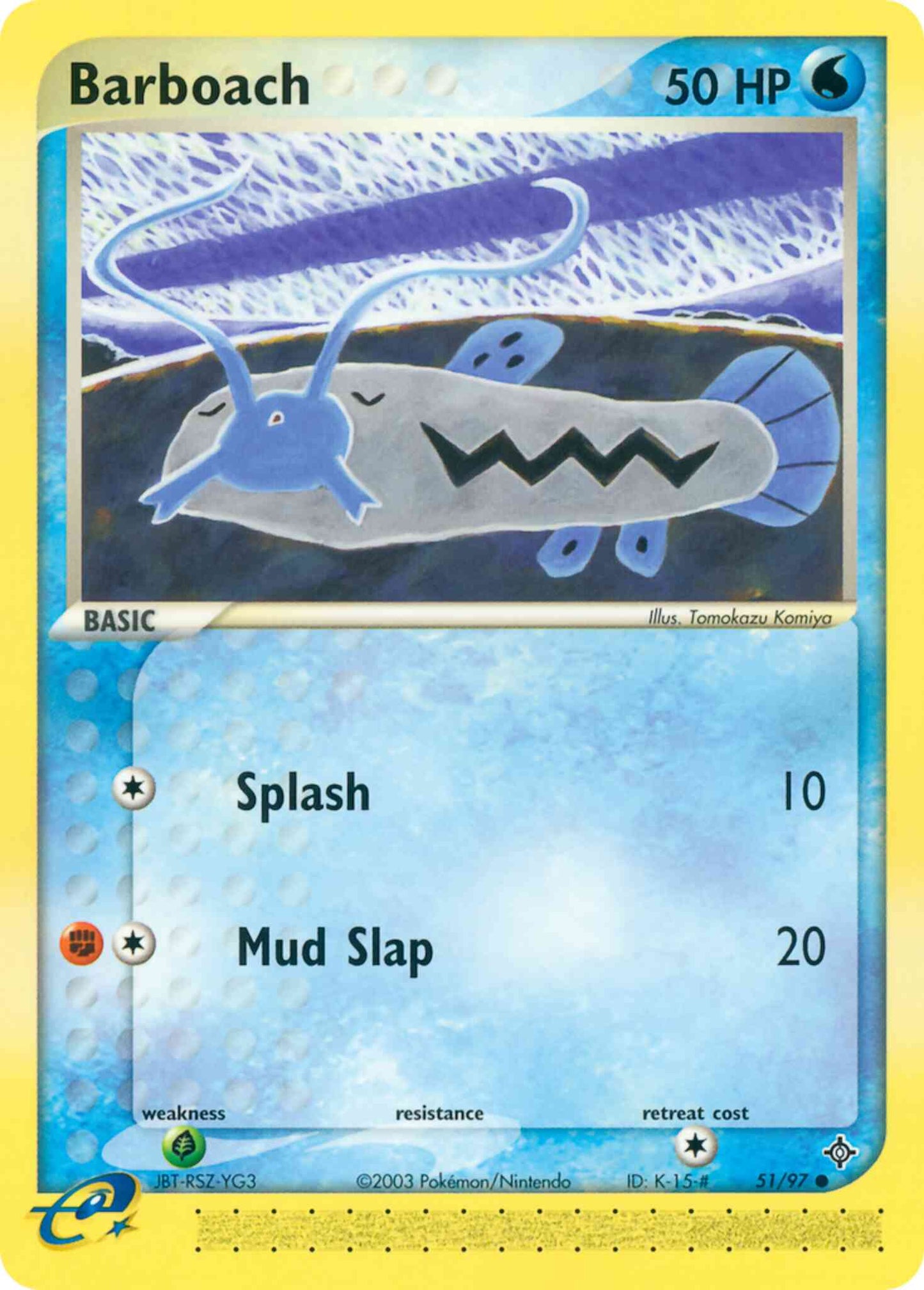 Barboach - 51/97 - Common [ex3-51] [Reverse Holo]