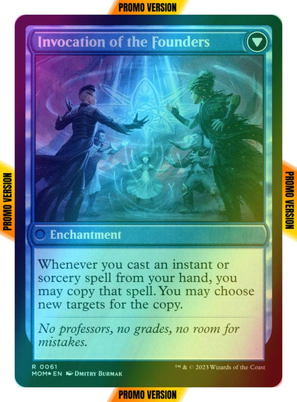 Invasion of Arcavios // Invocation of the Founders [61s] [Prerelease] [March of the Machine: Promos] [Foil]