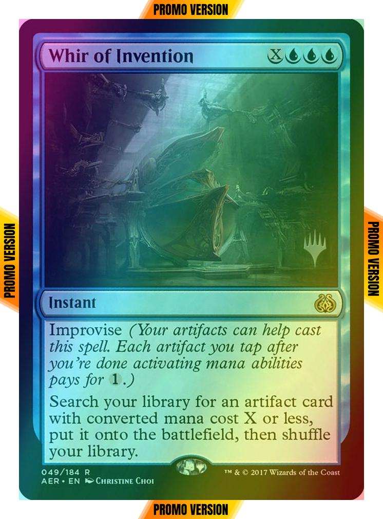 Whir of Invention [Promo Pack] [49p] [Aether Revolt Promos] [Foil]