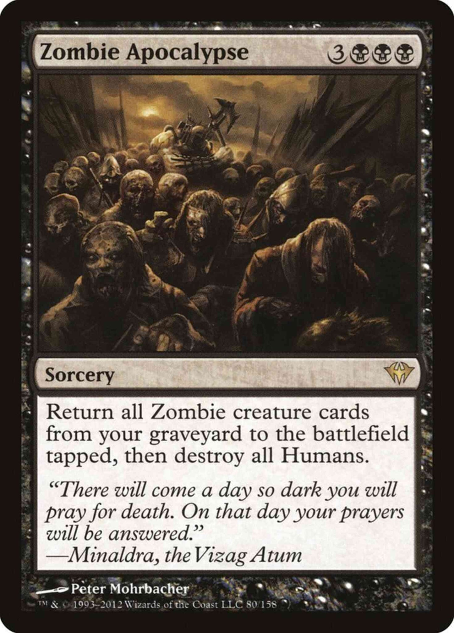 Zombie Apocalypse [80] [Dark Ascension] [Non-Foil]