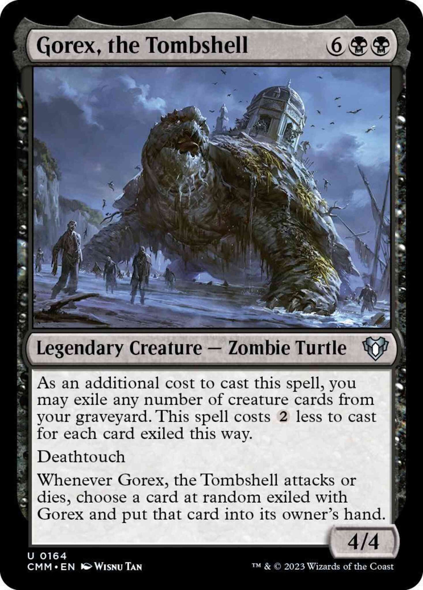 Gorex, the Tombshell [164] [Commander Masters] [Non-Foil]
