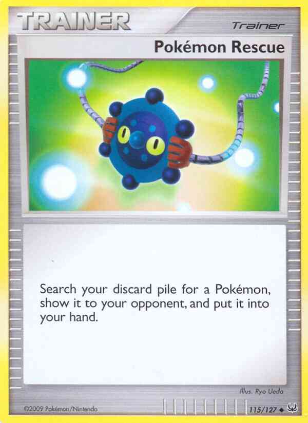 Pokémon Rescue - 115/127 - Uncommon [pl1-115] [Reverse Holo]