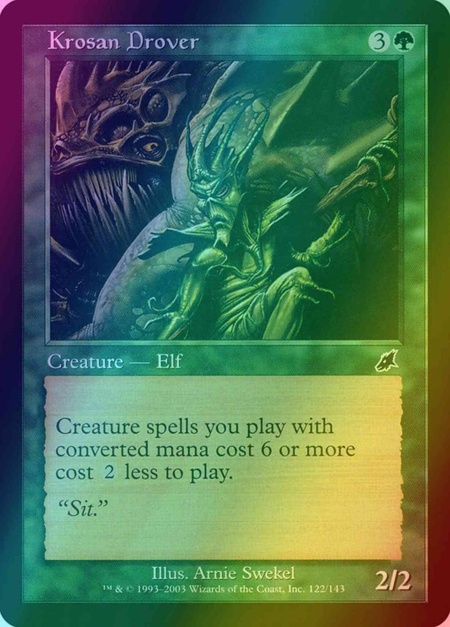 Krosan Drover [122] [Scourge] [Foil]