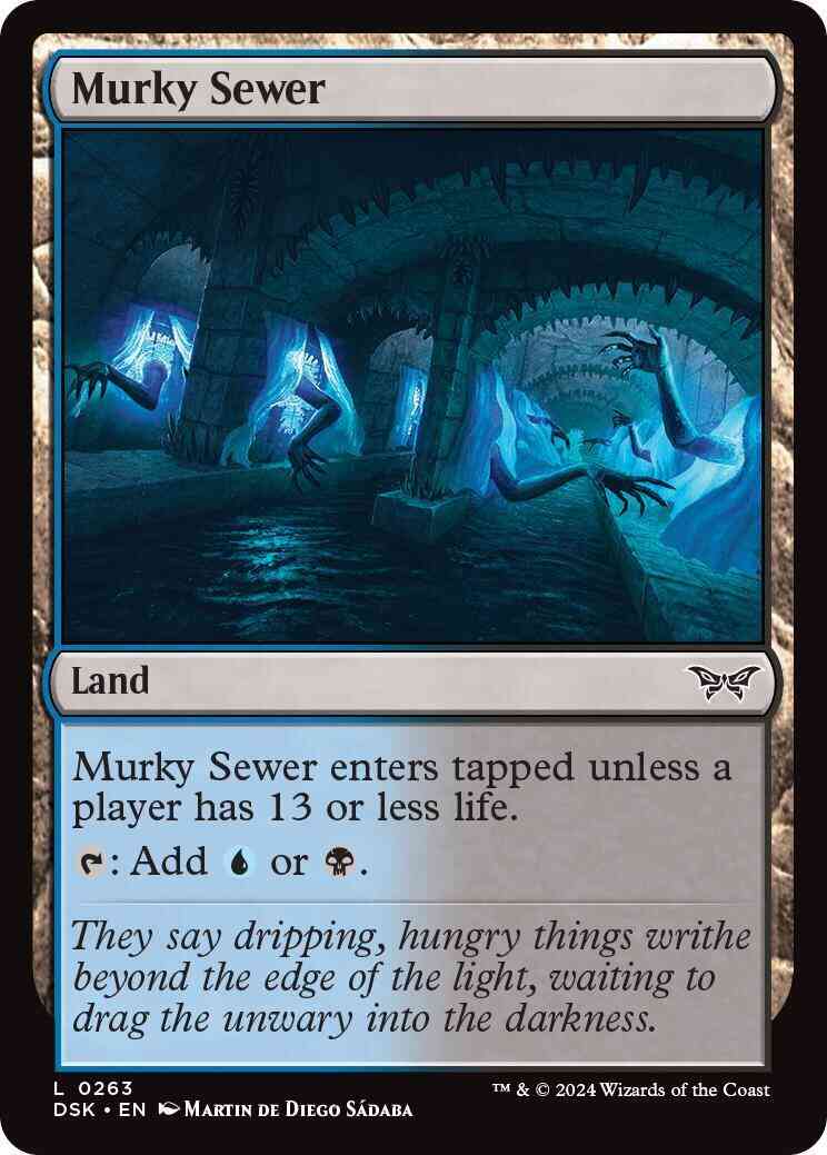Murky Sewer [263] [Duskmourn: House of Horror] [Non-Foil]