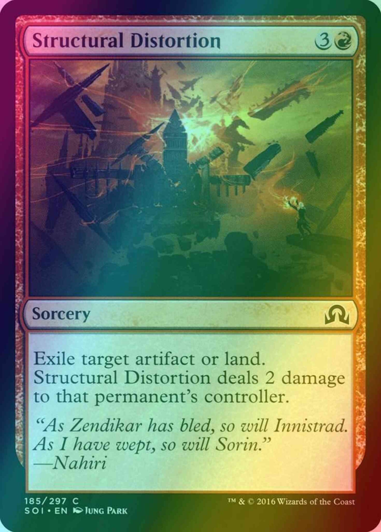 Structural Distortion [185] [Shadows over Innistrad] [Foil]