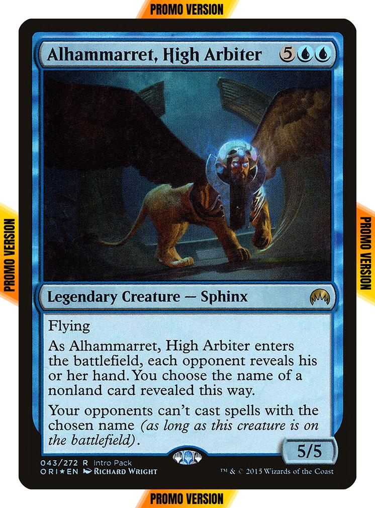 Alhammarret, High Arbiter [43] [Intro Pack] [Magic Origins Promos] [Foil]