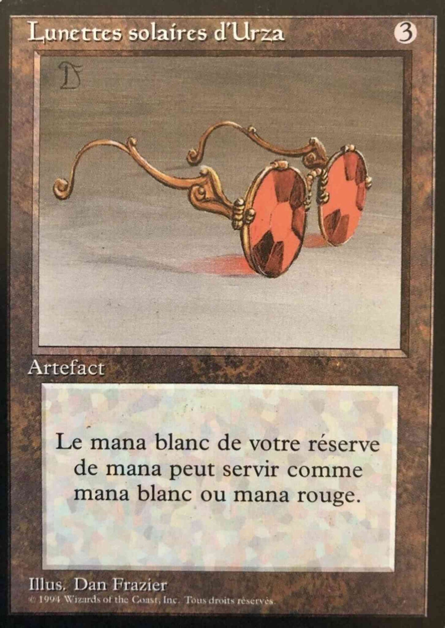 Sunglasses of Urza - French [276] [Foreign Black Border: French] [Non-Foil]