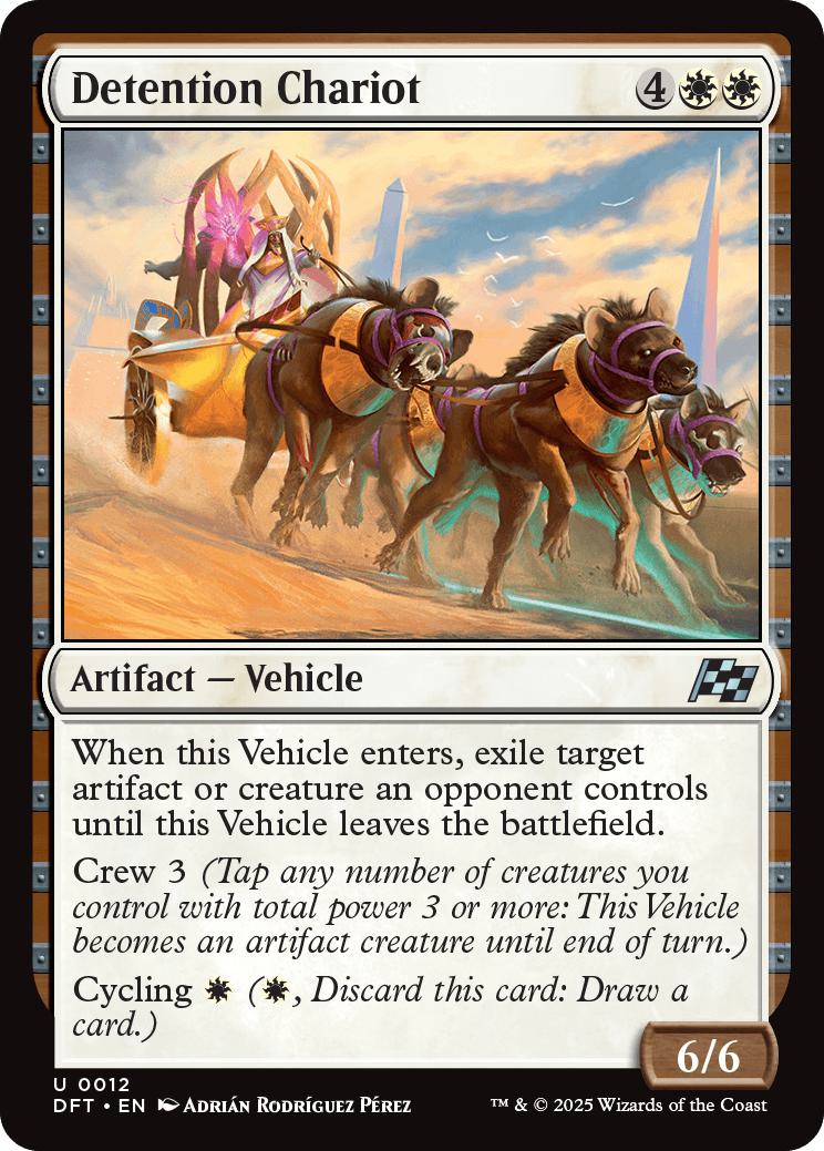 Detention Chariot [12] [Aetherdrift] [Non-Foil]