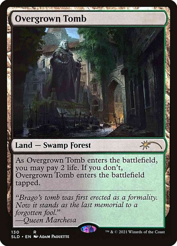 Overgrown Tomb [0130] [Culture Shocks] [Secret Lair Drop] [Non-Foil]