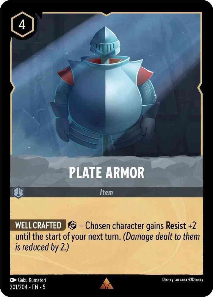 Plate Armor - 201/204 [Shimmering Skies] [Non-Foil]