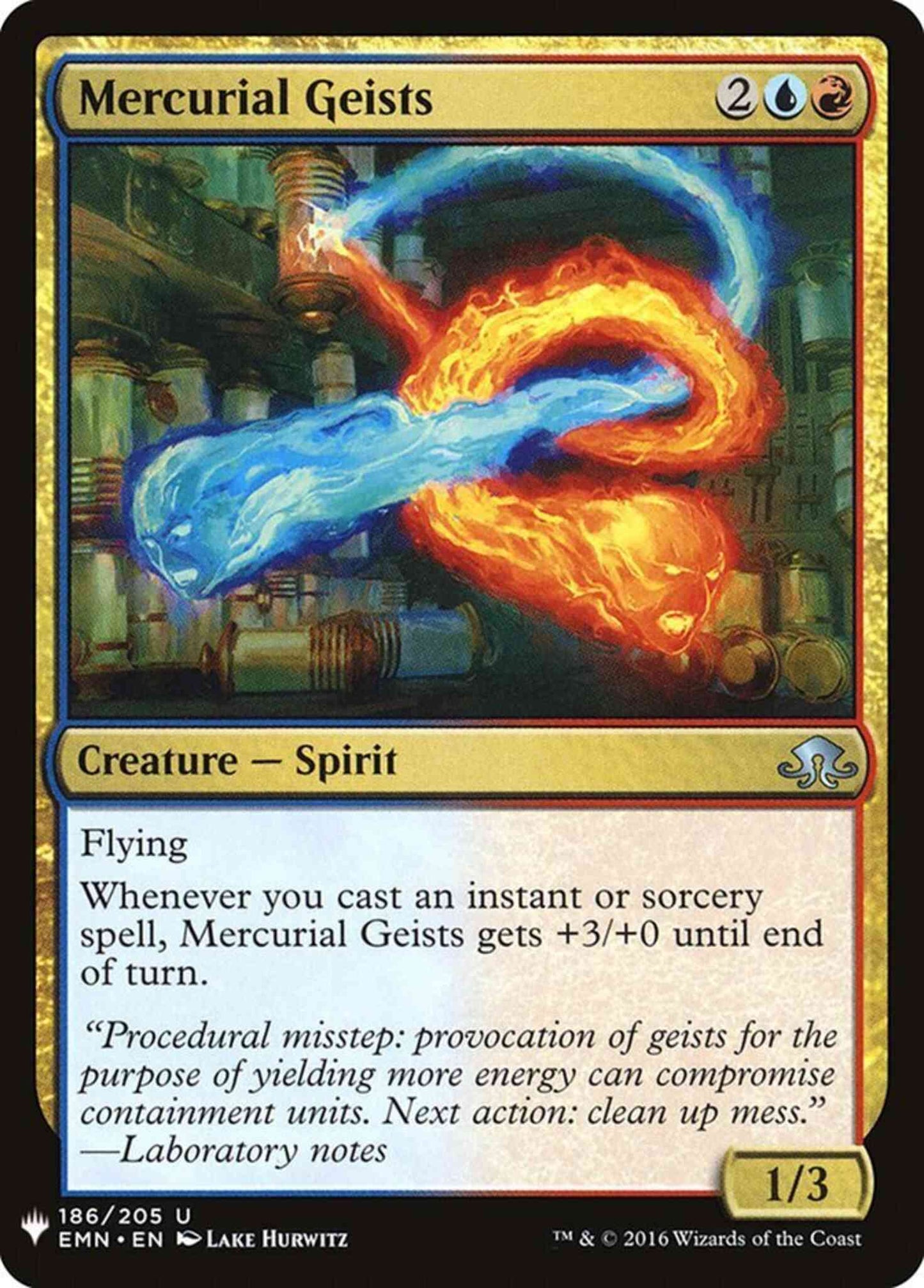 Mercurial Geists [EMN-186] [The List] [Non-Foil]