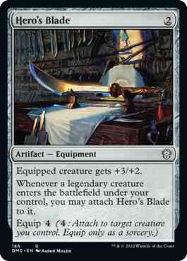 Hero's Blade [186] [Dominaria United: Commander] [Non-Foil]