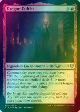 Dragon Cultist [170] [Commander Legends: Battle for Baldur's Gate] [Foil]