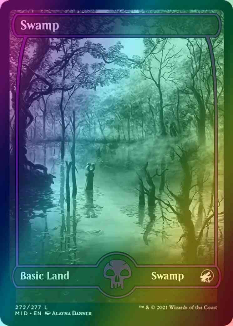 Swamp [272] [Eternal Night Showcase] [Innistrad: Midnight Hunt] [Foil]
