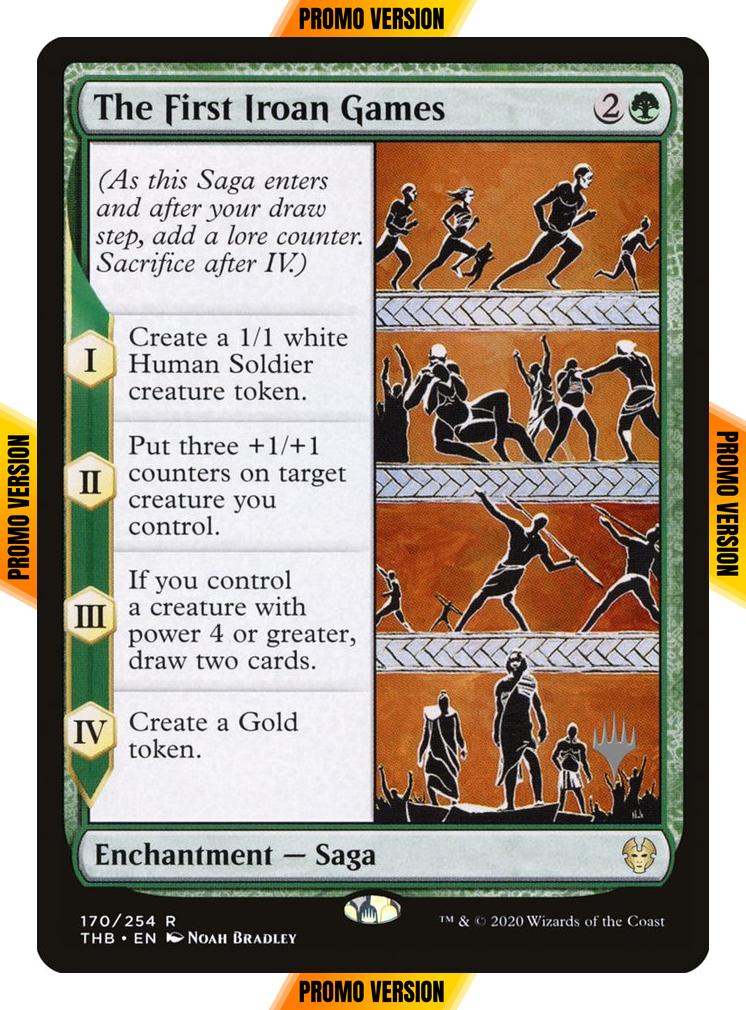The First Iroan Games [170p] [Promo Pack] [Theros Beyond Death Promos] [Non-Foil]