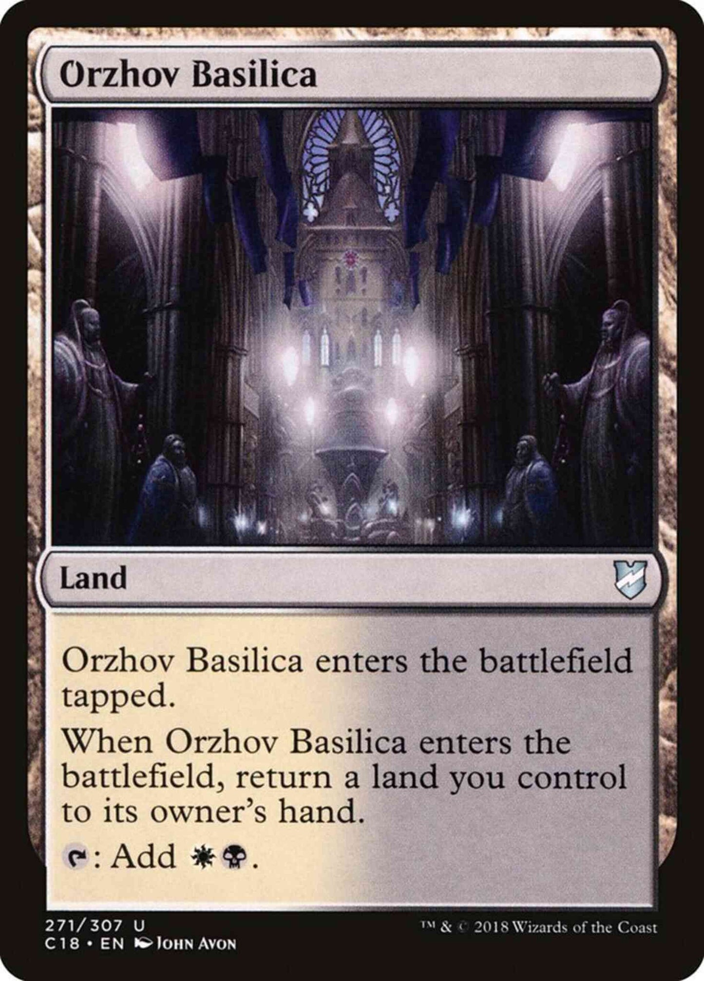 Orzhov Basilica [271] [Commander 2018] [Non-Foil]