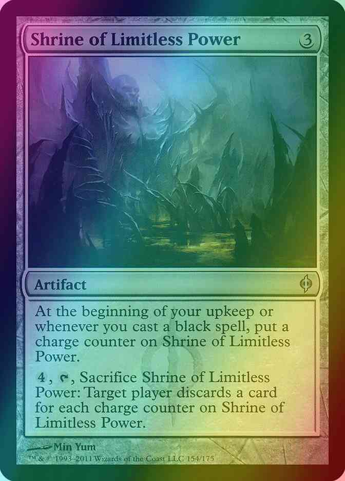 Shrine of Limitless Power [154] [New Phyrexia] [Foil]