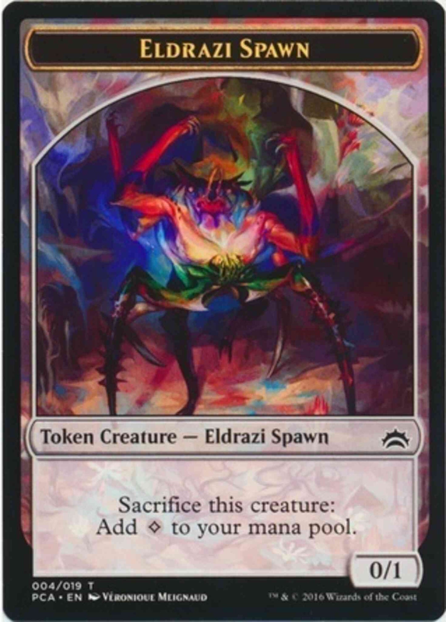 Eldrazi Spawn Token (04) // Eldrazi Token (01) [Planechase Anthology Tokens] [Non-Foil]