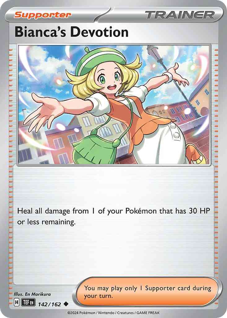 Bianca's Devotion - 142/162 - Uncommon [sv05-142] [Non-Holo]