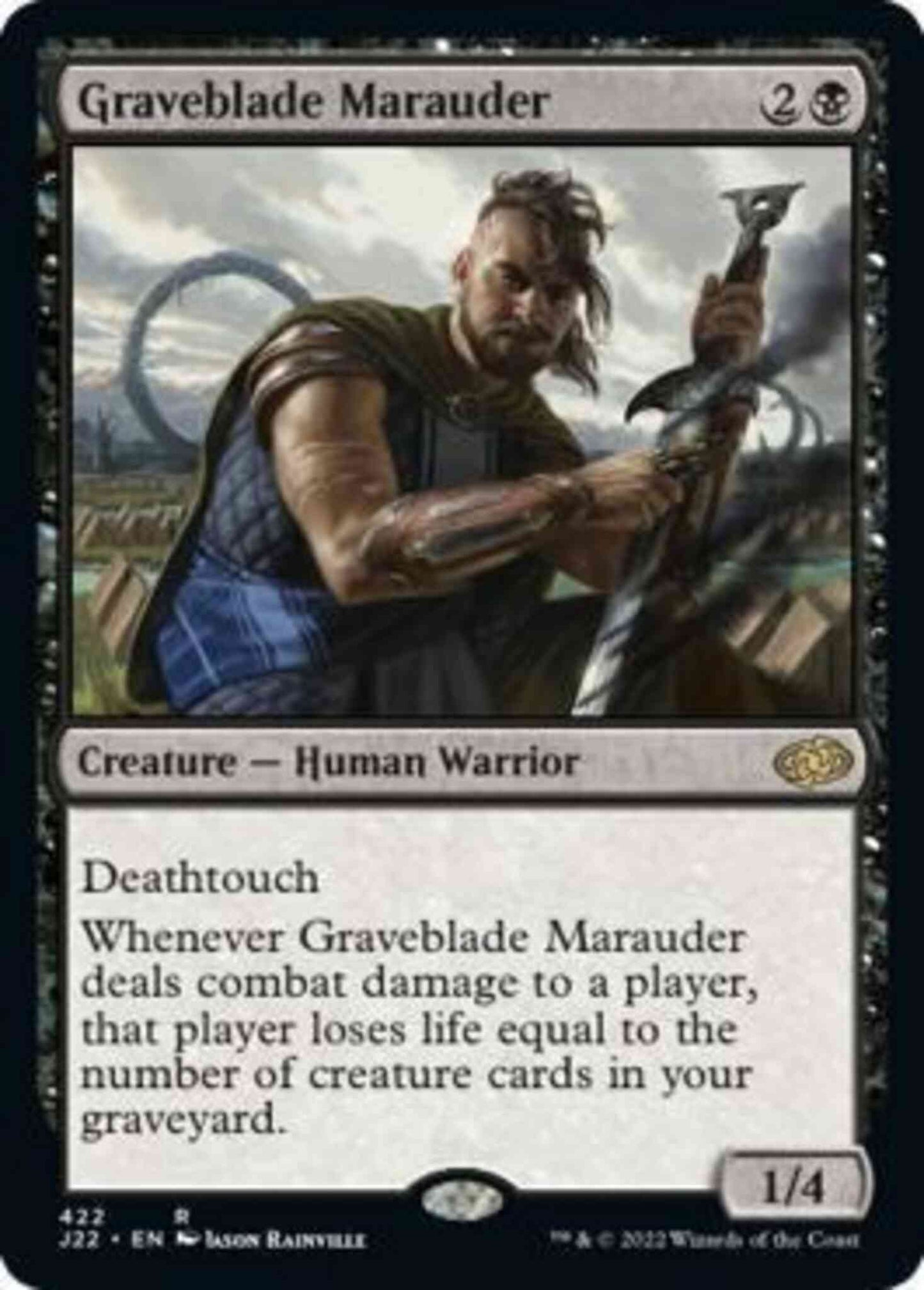 Graveblade Marauder [422] [Jumpstart 2022] [Non-Foil]