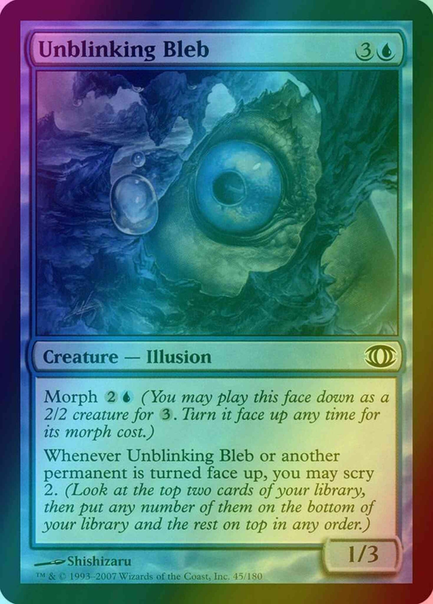 Unblinking Bleb [45] [Future Sight] [Foil]