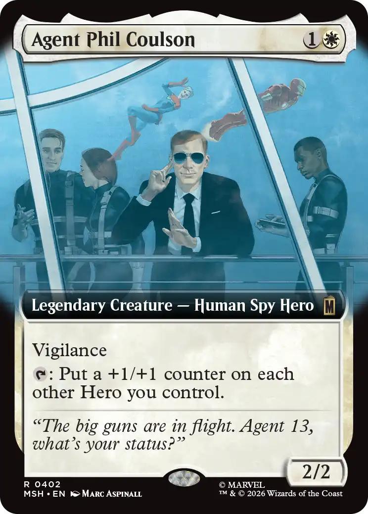 Agent Phil Coulson [402] [Extended Art] [Marvel Super Heroes] [Non-Foil]