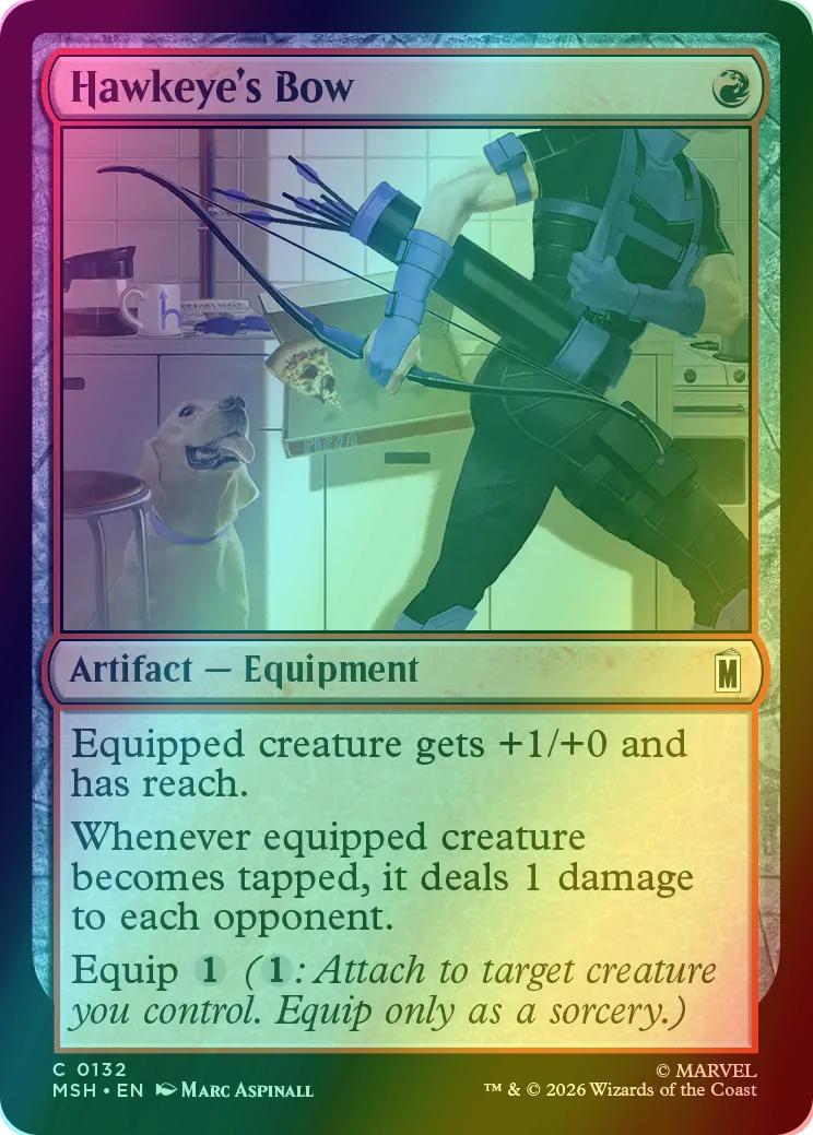 Hawkeye's Bow [132] [Marvel Super Heroes] [Foil]